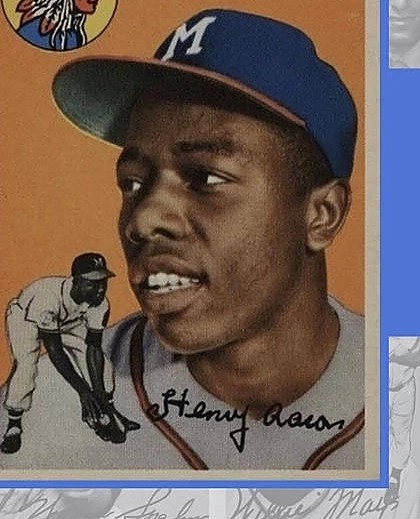 Hank Aaron, 1954 Topps
