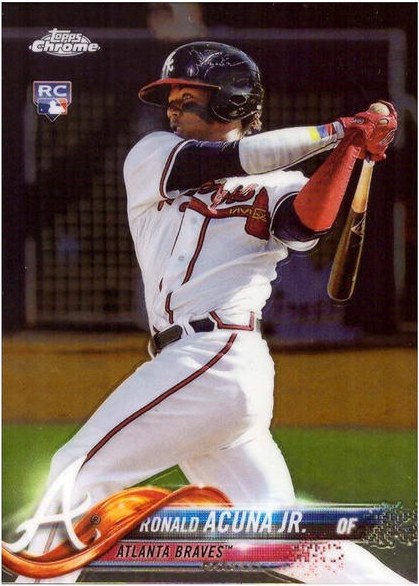 Ronald Acuna Jr., 2018 Topps Chrome