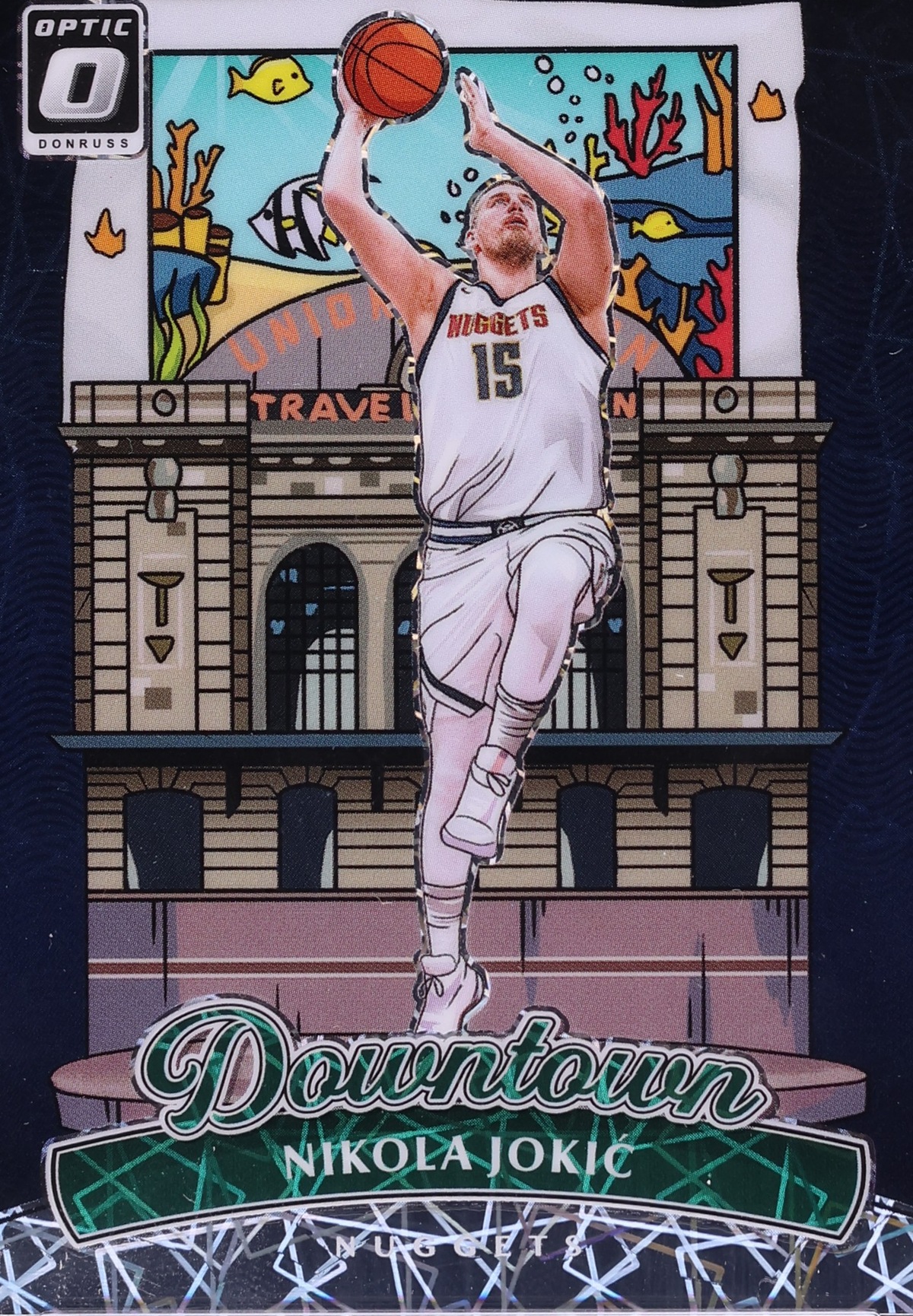 Nikola Jokic, 2024 Donruss Optic Downtown