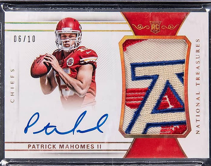 Patrick Mahomes, 2017 National Treasures
