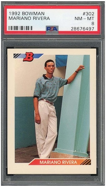 Mariano Rivera, 1992 Bowman