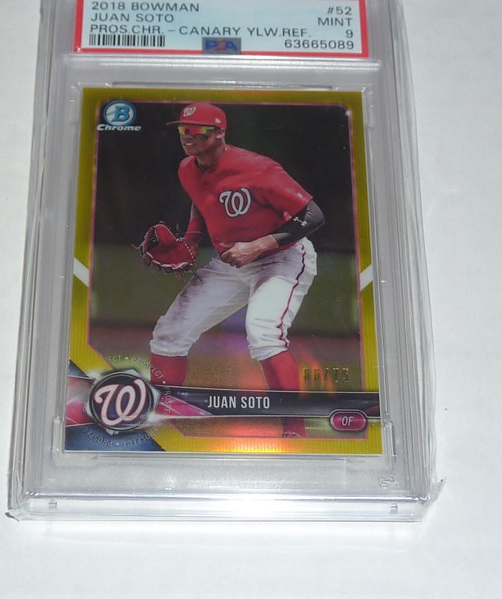 Juan Soto, 2018 Bowman Chrome